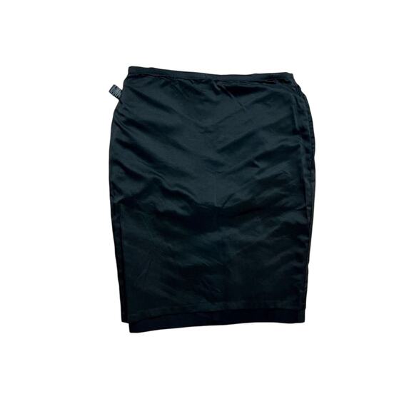 White House Black Market Black Grey Chevron Ponte Pencil Skirt 2 NWT Academia - Picture 10 of 11